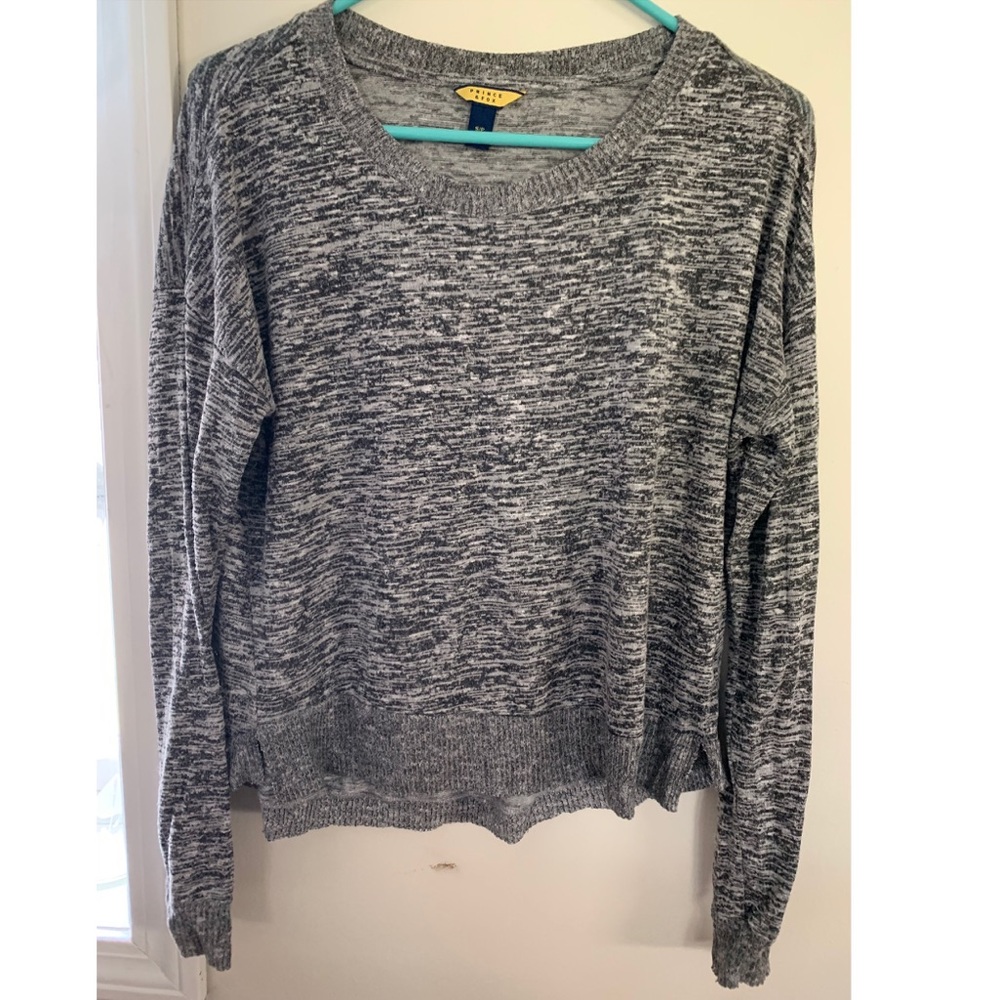 Gray sweater